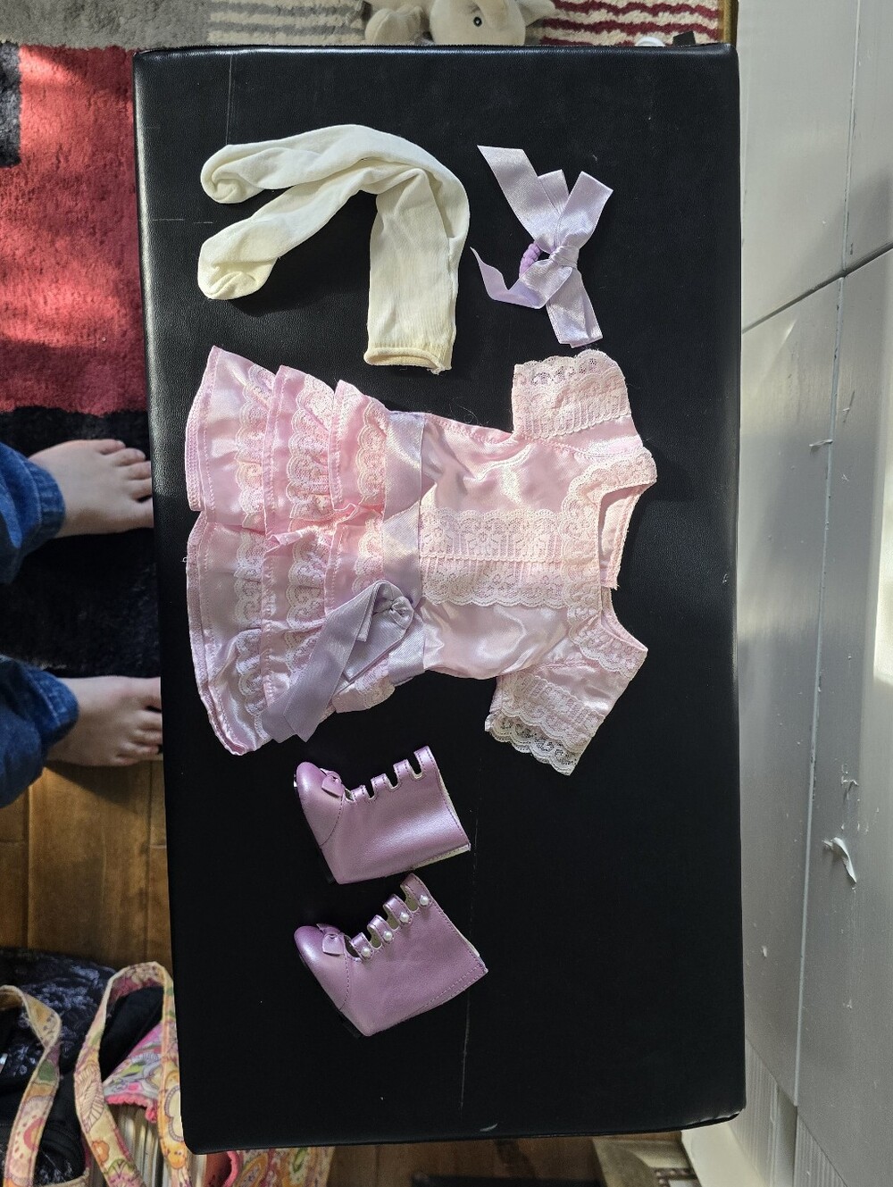Hard To Find American Girl Samantha's Ice Cream Parlor Outfit